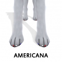 Americana Paw Polish