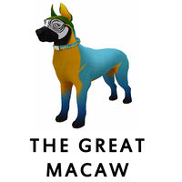 OOAK The Great Macaw