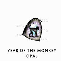 Year of the Monkey - Opal