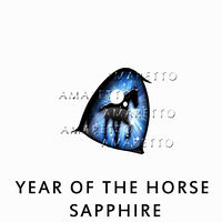 Year of the Horse - Sapphire