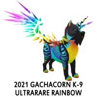 2021 Gachacorn K-9 - Ultrarare Rainbow