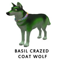 Basil Crazed Coat Wolf