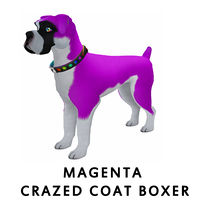 Magenta Crazed Coat Boxer