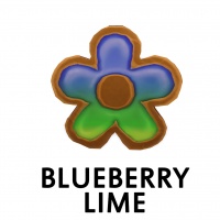 Flower-Blueberry Lime