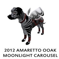 2012 Amaretto OOAK Moonlight Carousel