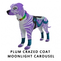 Plum Crazed Coat Moonlight Carouse