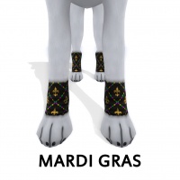 Paw Warmer Mardi Gras