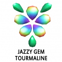 Headpiece Jazzy Gem - Tourmaline