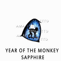 Year of the Monkey - Sapphire