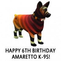 Happy 7th Birthday Amaretto!