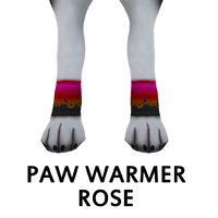 Paw Warmer Rose