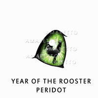 Year of the Rooster- Peridot