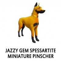 Jazzy Gem - Spessartite Miniature Pinscher