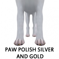 Silver and Gold Paw Polish