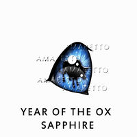 Year of the Ox- Sapphire