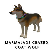 Marmalade Crazed Coat Wolf