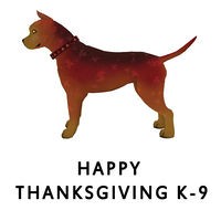 2012 Happy Thanksgiving K-9