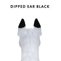 Dipped Ear: Black