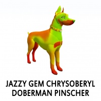 Jazzy Gem - Chrysoberyl Doberman Pinscher