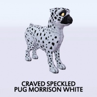 Craved Speckled Pug Morrison White