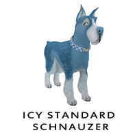 2013 Holiday K9 Icy Standard Schnauzer