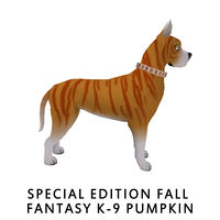 2016 Retro Edition Fall Fantasy K9-Pumpkin