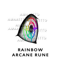 Rainbow Arcane Rune Eye