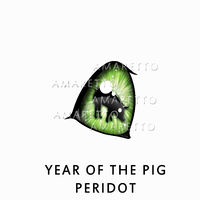 Year of the Pig- Peridot