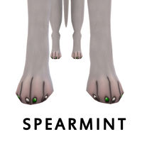 Spearmint Paw Polish