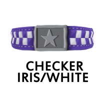 Checker Iris/White