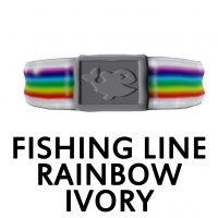 Fishing Line Rainbow White