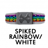 Spiked Rainbow/White