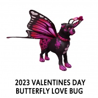 2023 Valentines Day - Butterfly Love Bug