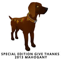 Limited Edition Give Thanks 2013- Mahogany