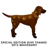 Limited Edition Give Thanks 2013- Mahogany