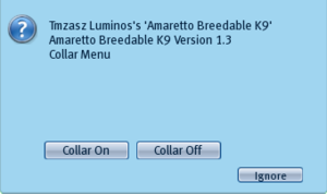 Collar Menu