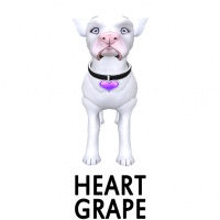 Heart- Grape