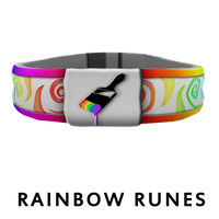 Rainbow Runes Collar