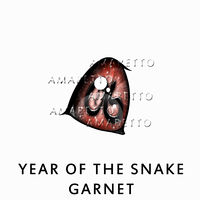 Year of the Snake - Garnet