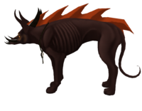 Enchanted Hell Hound Side