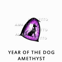 Year of the Dog - Amethyst