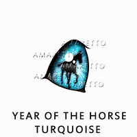 Year of the Horse- Turquoise