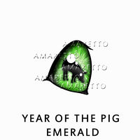 Year of the Pig- Emerald