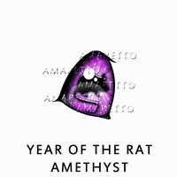 Year of the Rat - Amethyst