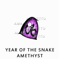 Year of the Snake - Amethyst