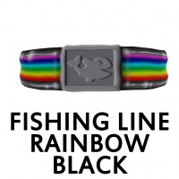 Fishing Line Rainbow Black