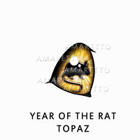 Year of the Rat - Topaz