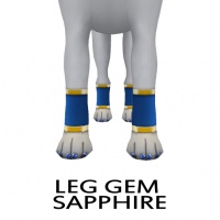 Leg Gem Sapphire