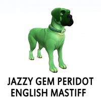 Jazzy Gem - Peridot English Mastiff