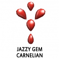 Headpiece Jazzy Gem - Carnelian